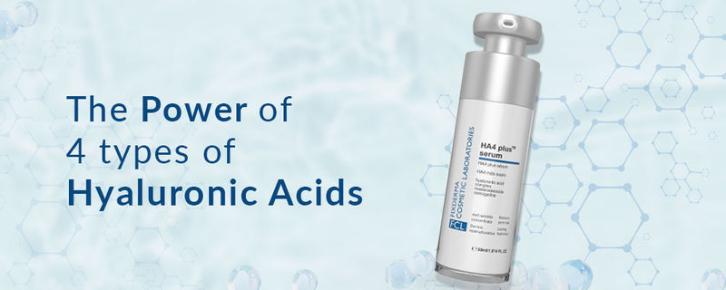 FCL HA4 plus serum has not just one but the power of 4 types of hyaluronic acids