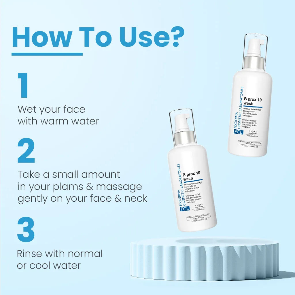 B Prox 10 Wash Face Wash