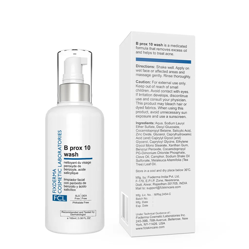 B Prox 10 Wash Face Wash
