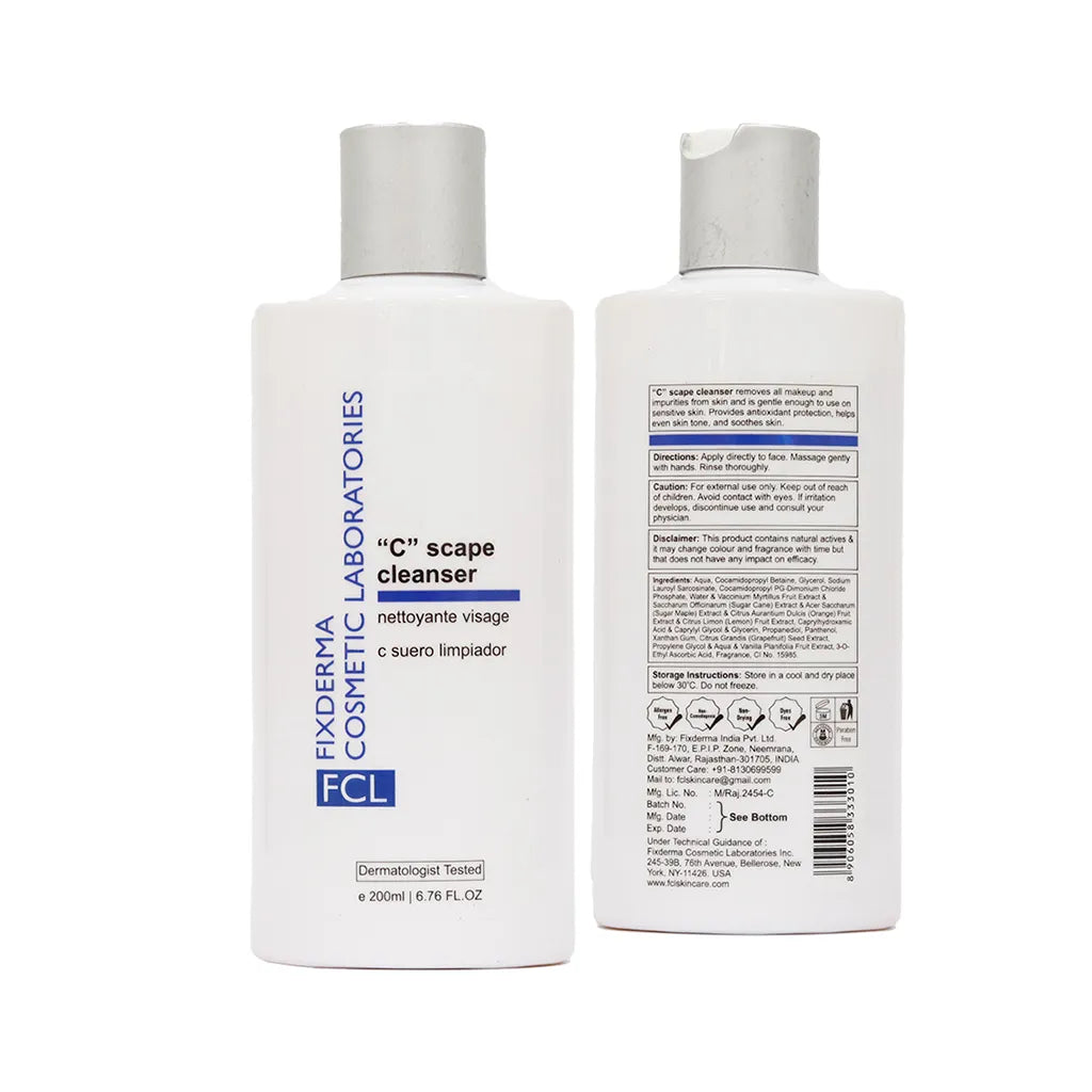 C Scape Cleanser Vitamin C Face Wash
