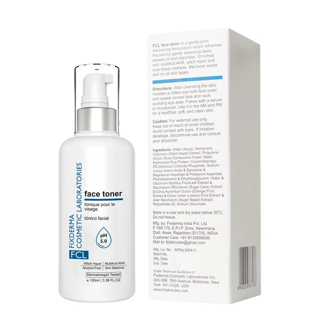 Face Toner for Oily & Acne-Prone Skin