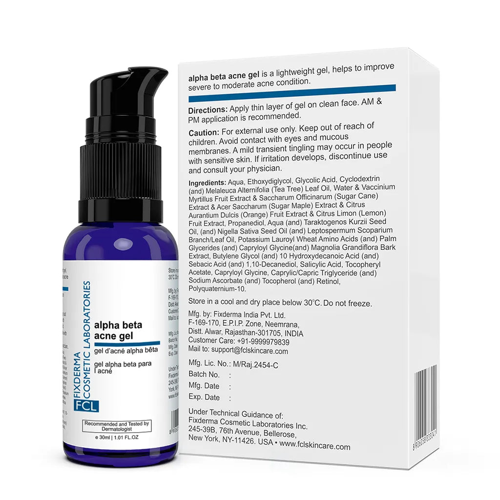 Alpha Beta Acne Gel