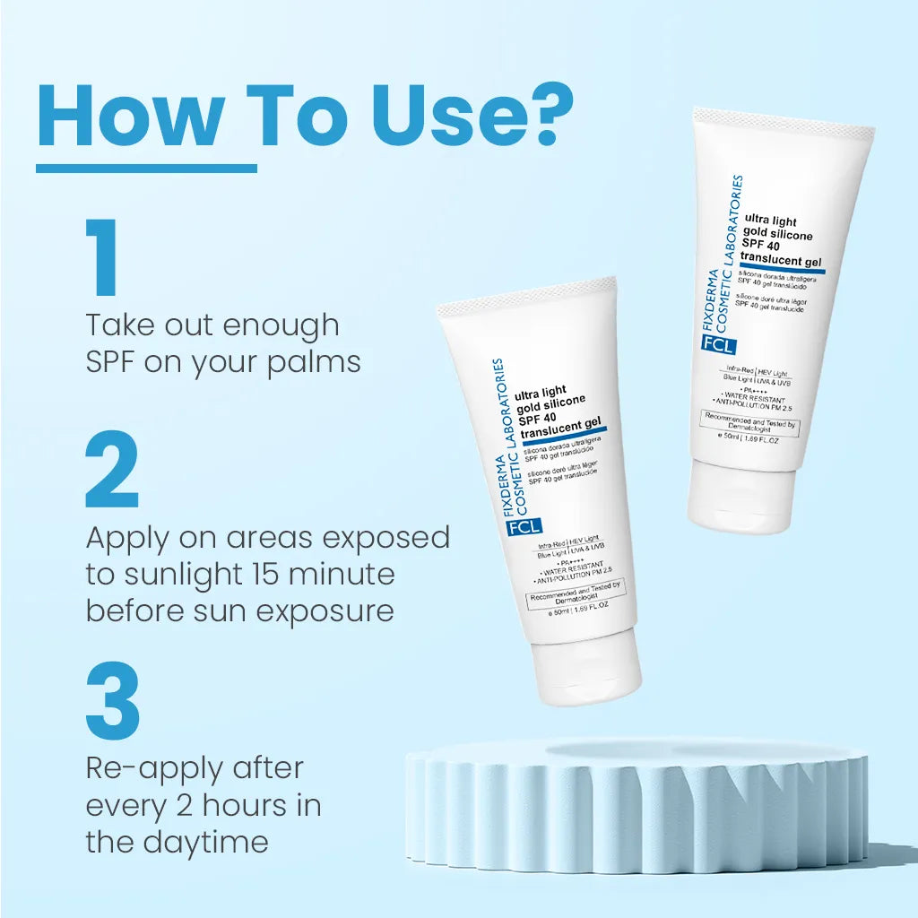 Silicone Matte SPF 40 Sunscreen