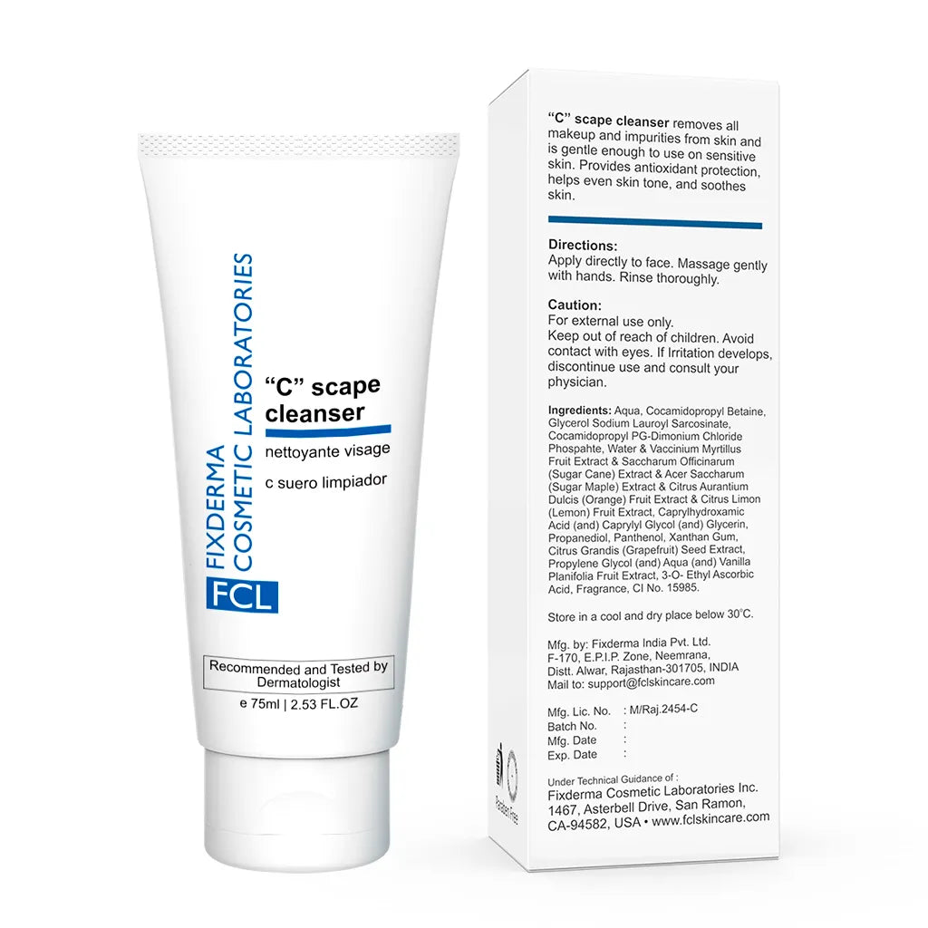 C Scape Cleanser Vitamin C Face Wash