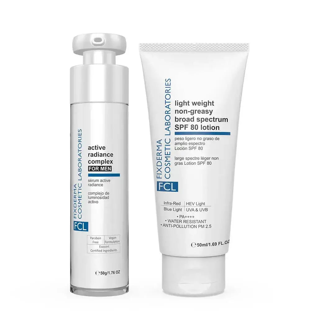 Men care & sunscreen spf 80 lotion