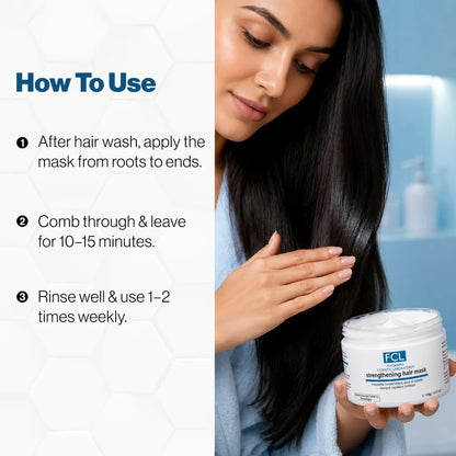 How to use Strengthening Hair Mask