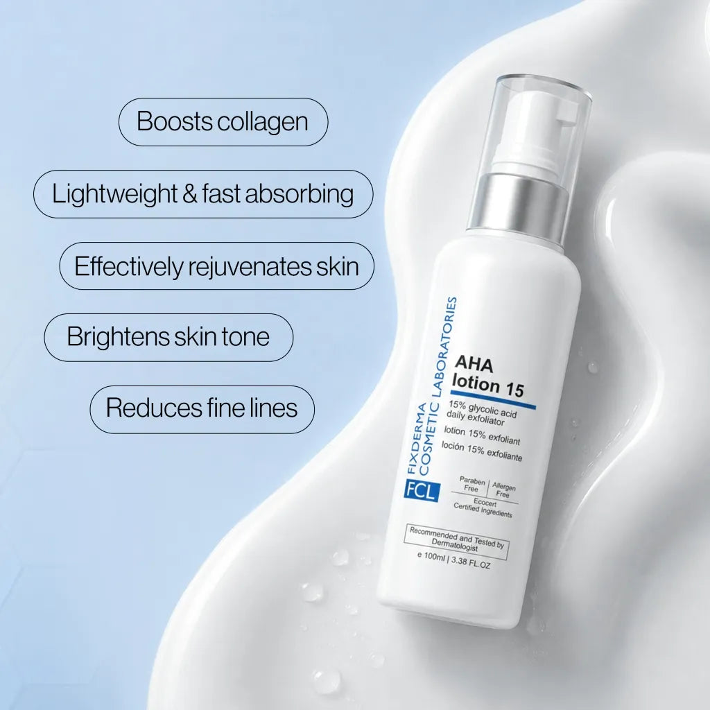 Benefits of AHA Lotion 15