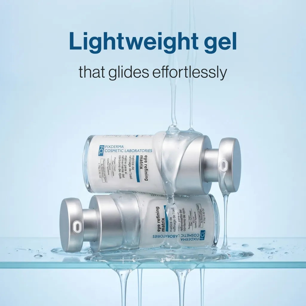 Eye Refining Matrix is lightweight gel that glides effortlessly