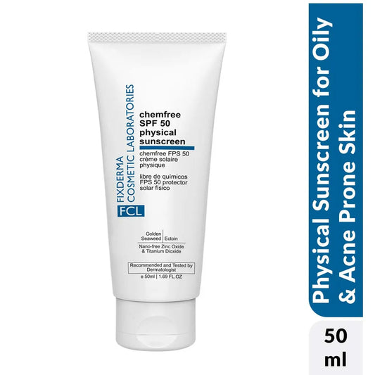 FCL Chemfree Physical Sunscreen SPF 50
