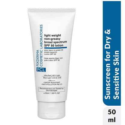 Light Weight SPF 80 Sunscreen Lotion