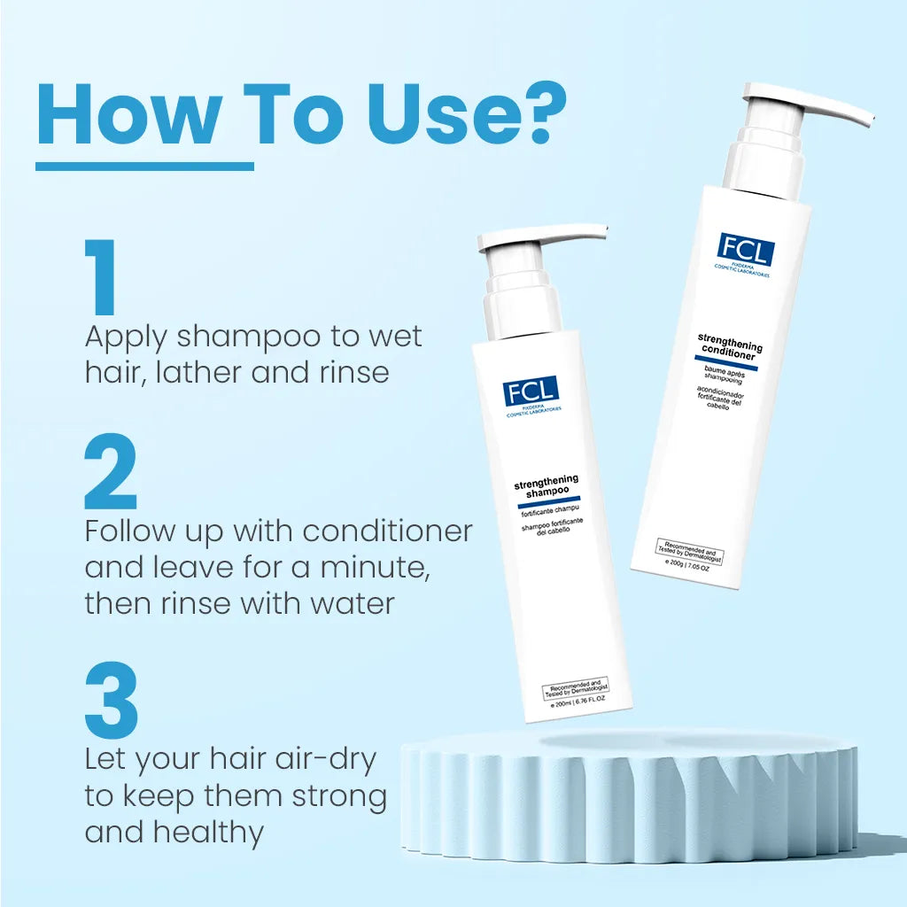 Strengthening Shampoo & Conditioner