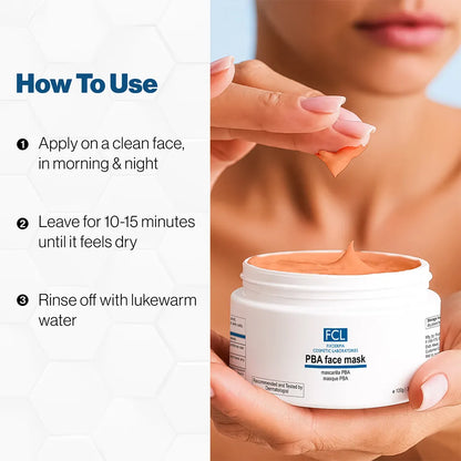 How to use PBA Face Mask