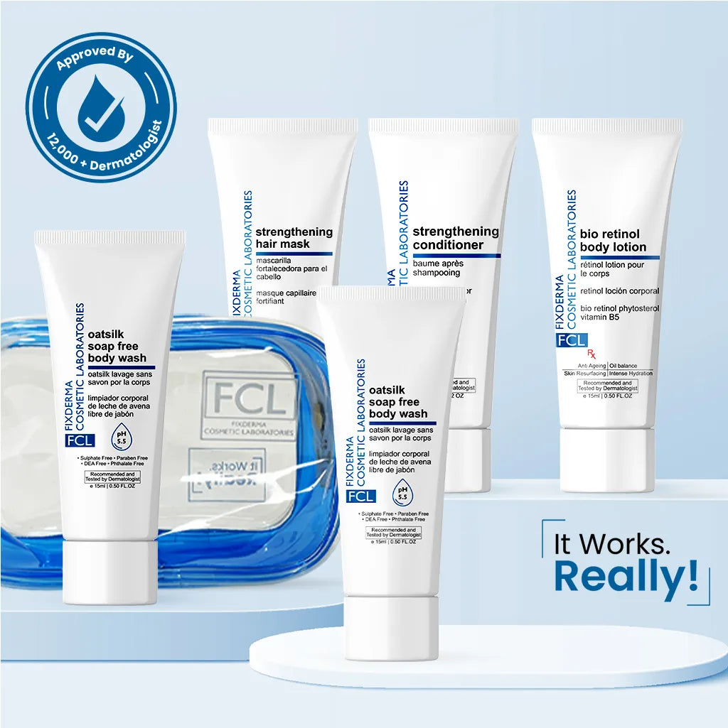 Travel Body & Face Care Kit