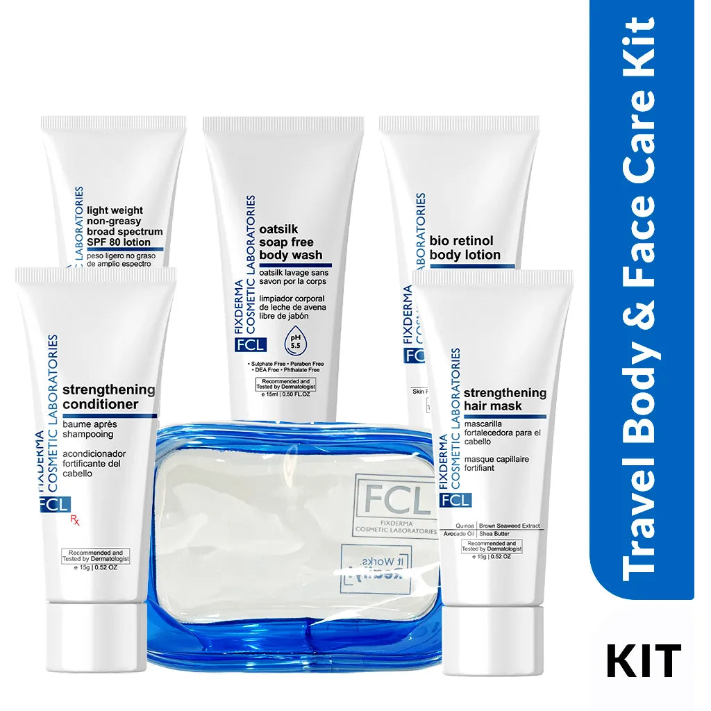 Travel Body & Face Care Kit