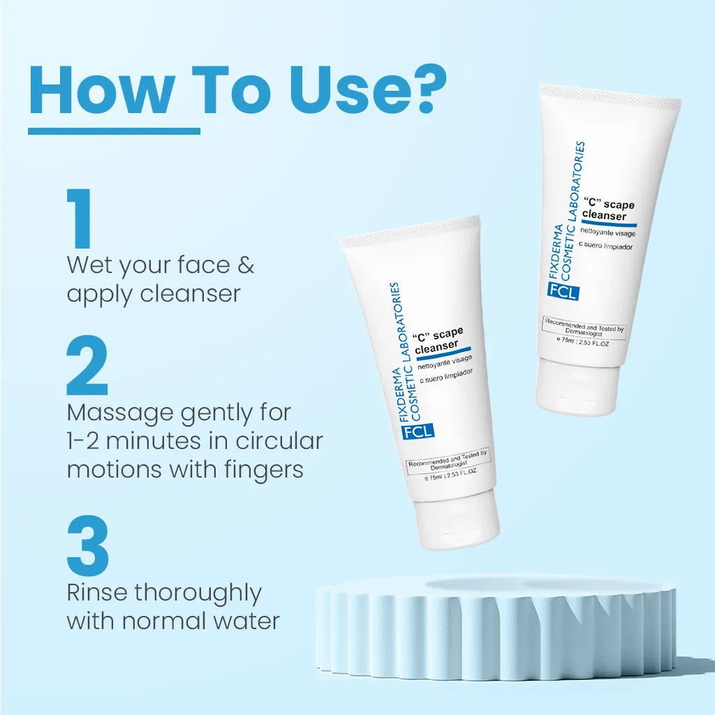 C Scape Cleanser Vitamin C Face Wash
